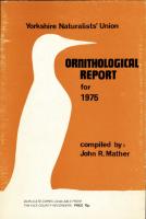 Bird Report 1975